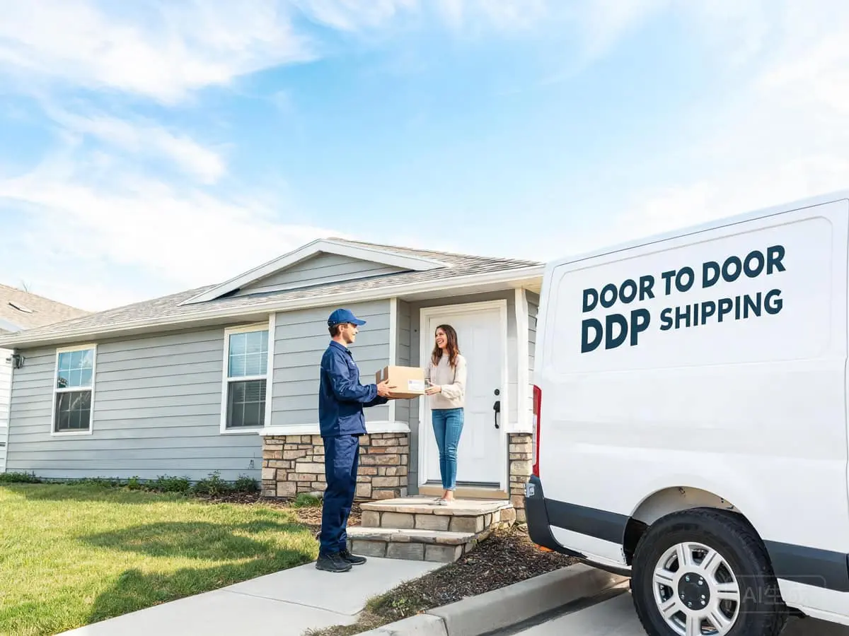 Door to Door (DDP) service from China - freight forwarding logistics