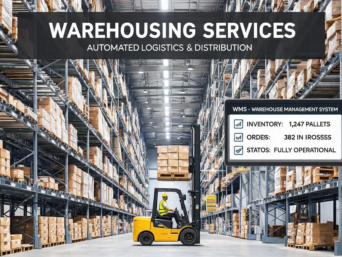 Warehousing service from China - freight forwarding logistics